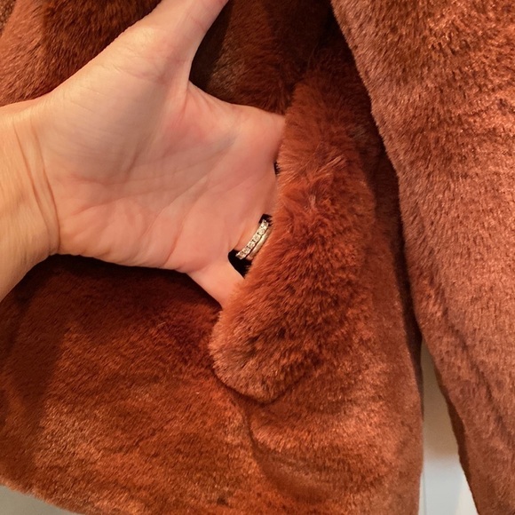 Sanctuary Faux Fur Jacket size XXL - Picture 5 of 10